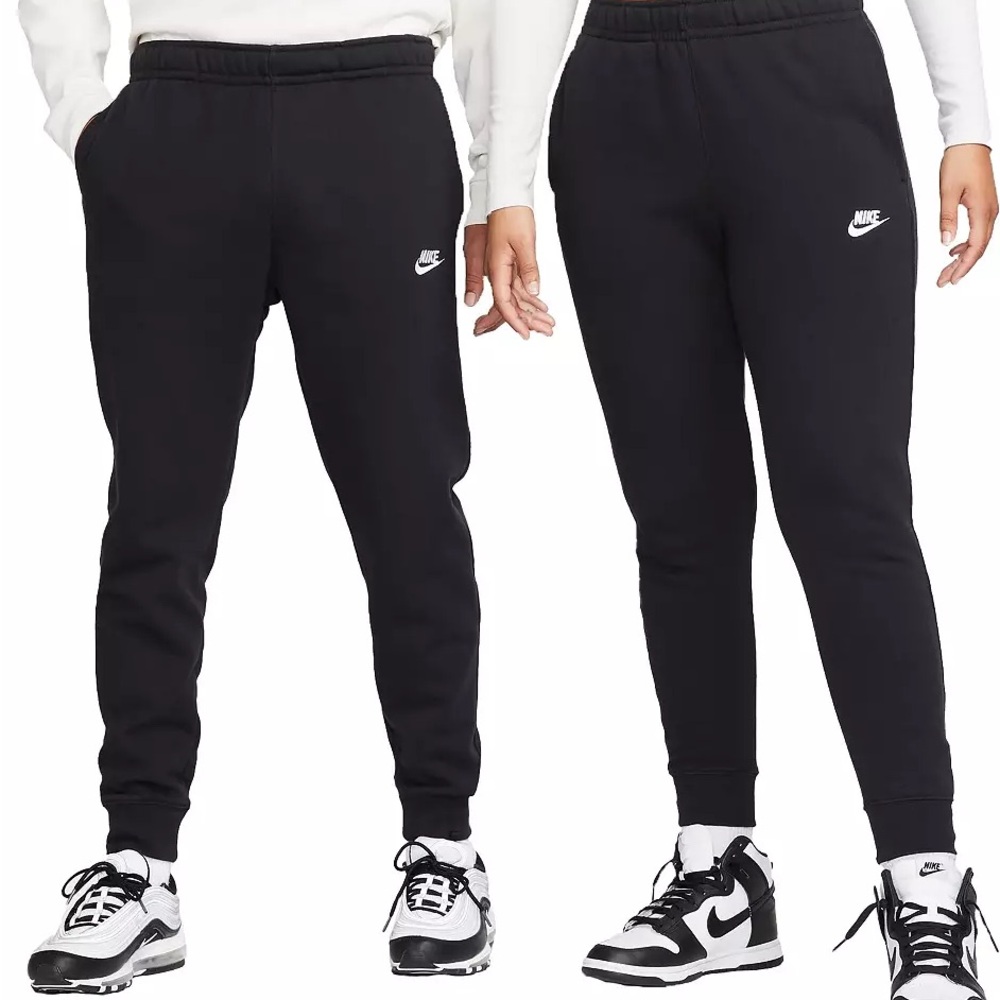 Nike Unisex Black Joggers (M)